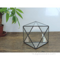 Handgemaakte hoge kwaliteit geometrische terrarium glazen container